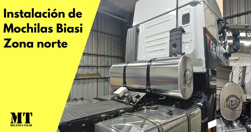  Instalaci�n de mochilas Biasi.Zona norte 