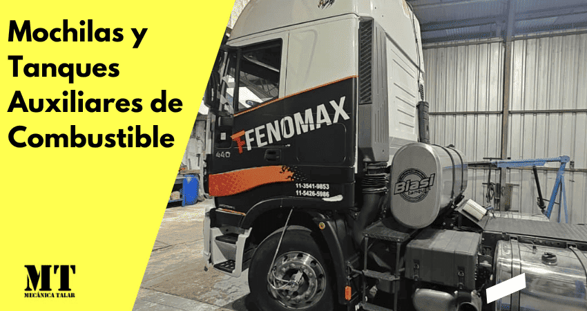 Mochilas y tanques auxiliares de combustible