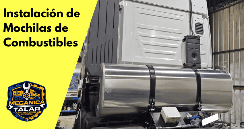 Instalaci�n de mochilas de combustibles